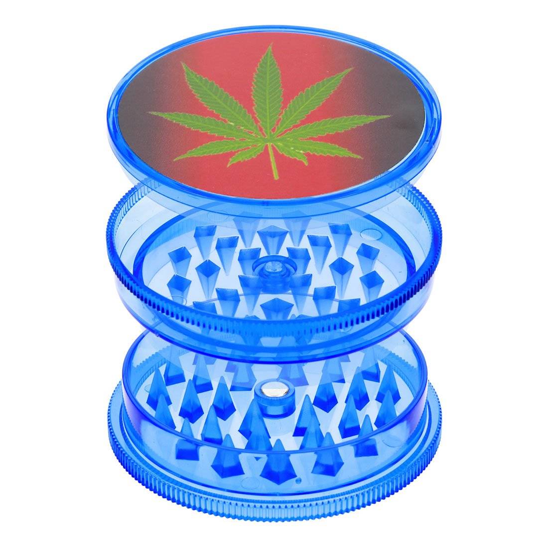 Grinder Acry Nass 3 Parties Leaf 60 mm