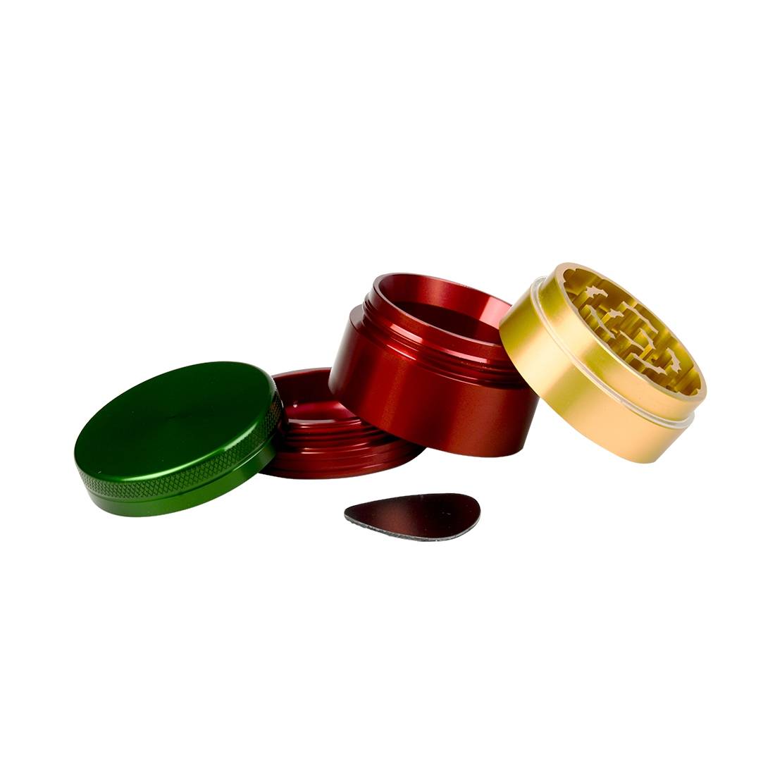 GRINDER ALU 4 PARTS 50MM WILD TEETH