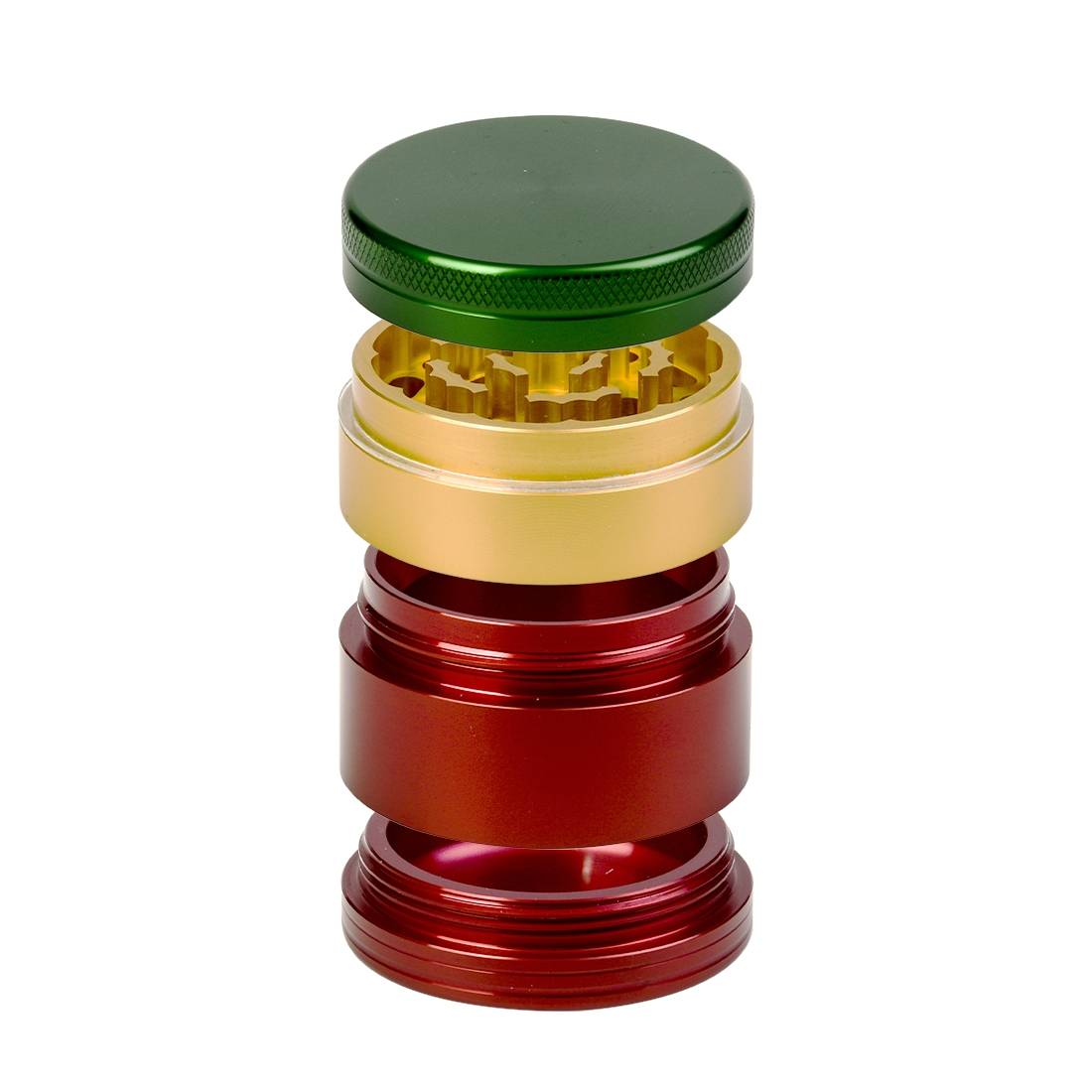 GRINDER ALU 4 PARTS 50MM WILD TEETH