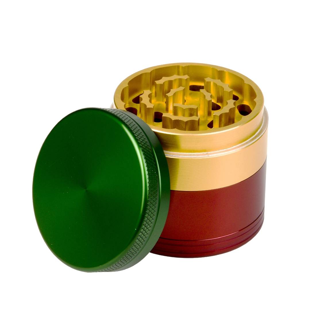 GRINDER ALU 4 PARTS 50MM WILD TEETH
