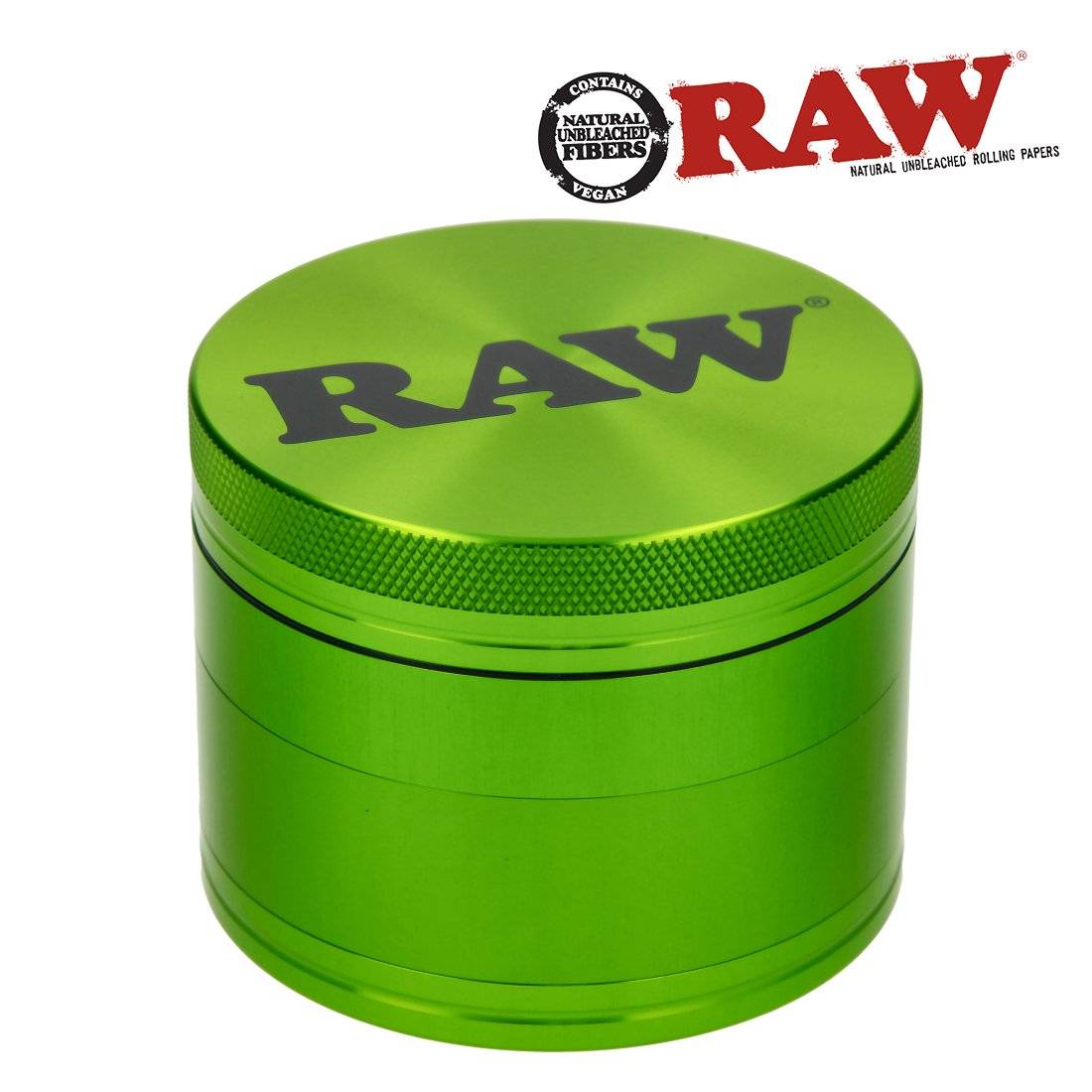 GRINDER ALU RAW GREEN 4 PARTIES 56MM