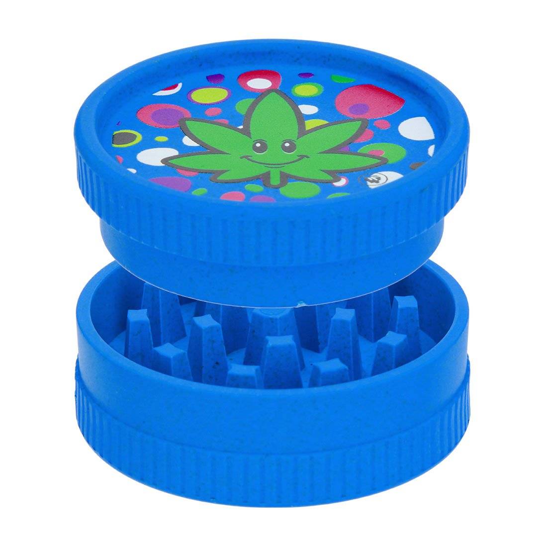 Grinder Hemp Fire-Flow FFX Happy Leaf 55mm