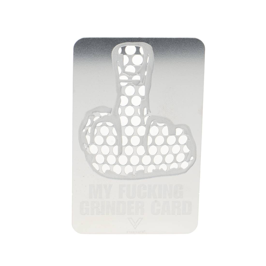GRINDER CARTE MIDDLE FINGER