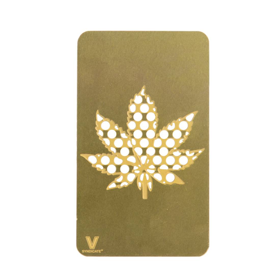GRINDER CARTE V-SYNDICATE LEAF GOLD