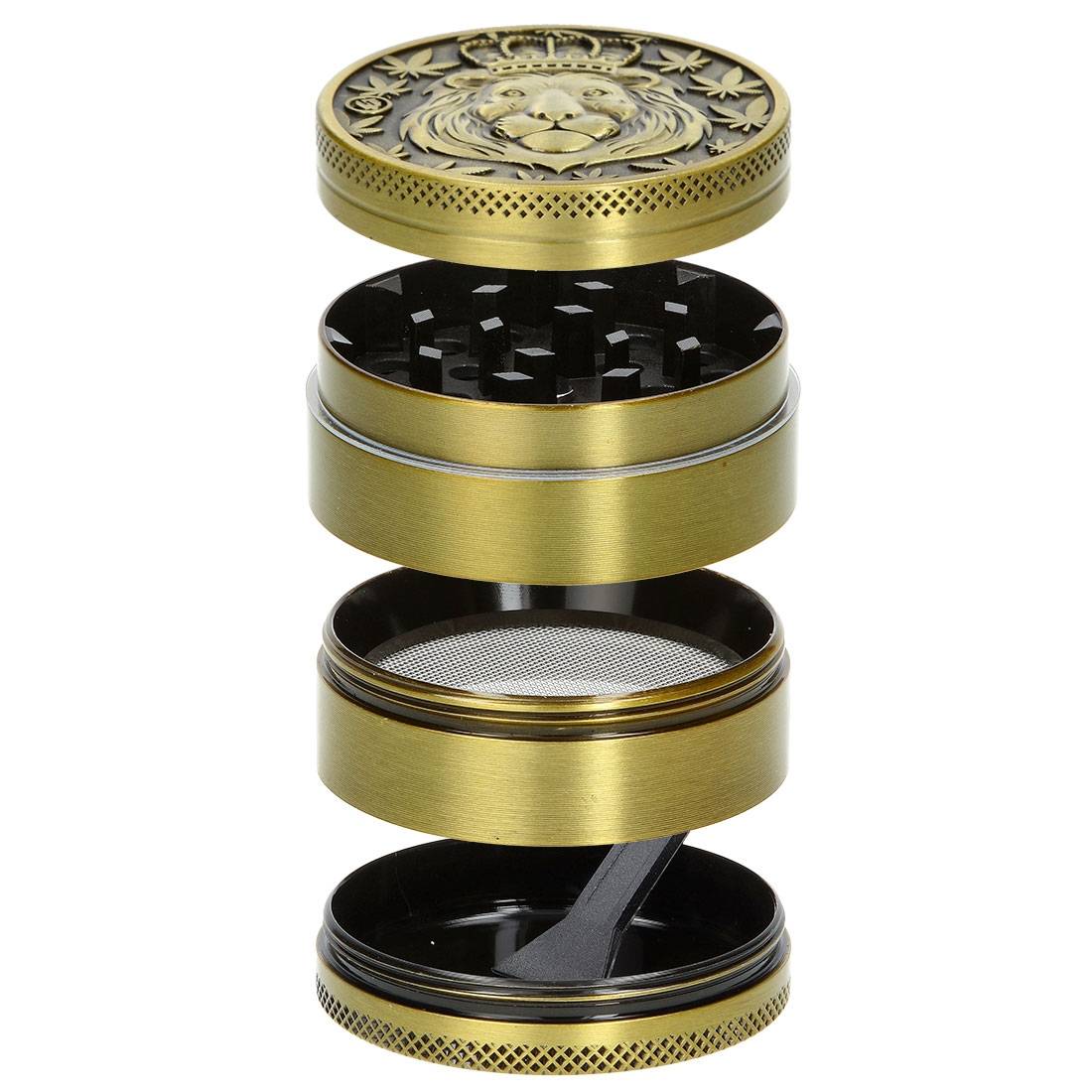 GRINDER FIREFLOW BLACK LEAF 50MM