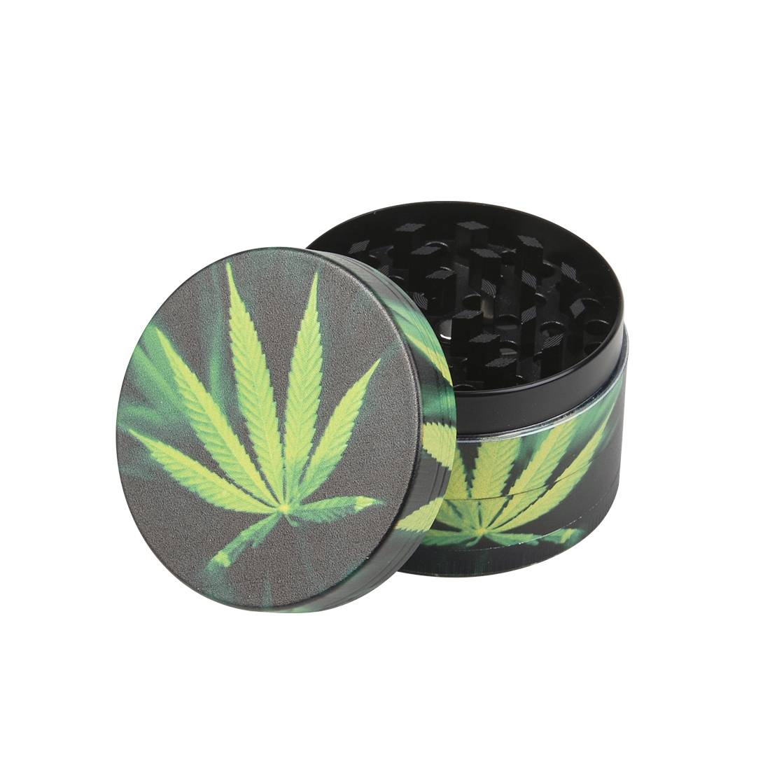 GRINDER GREEN LEAF 4 PARTIES 50MM