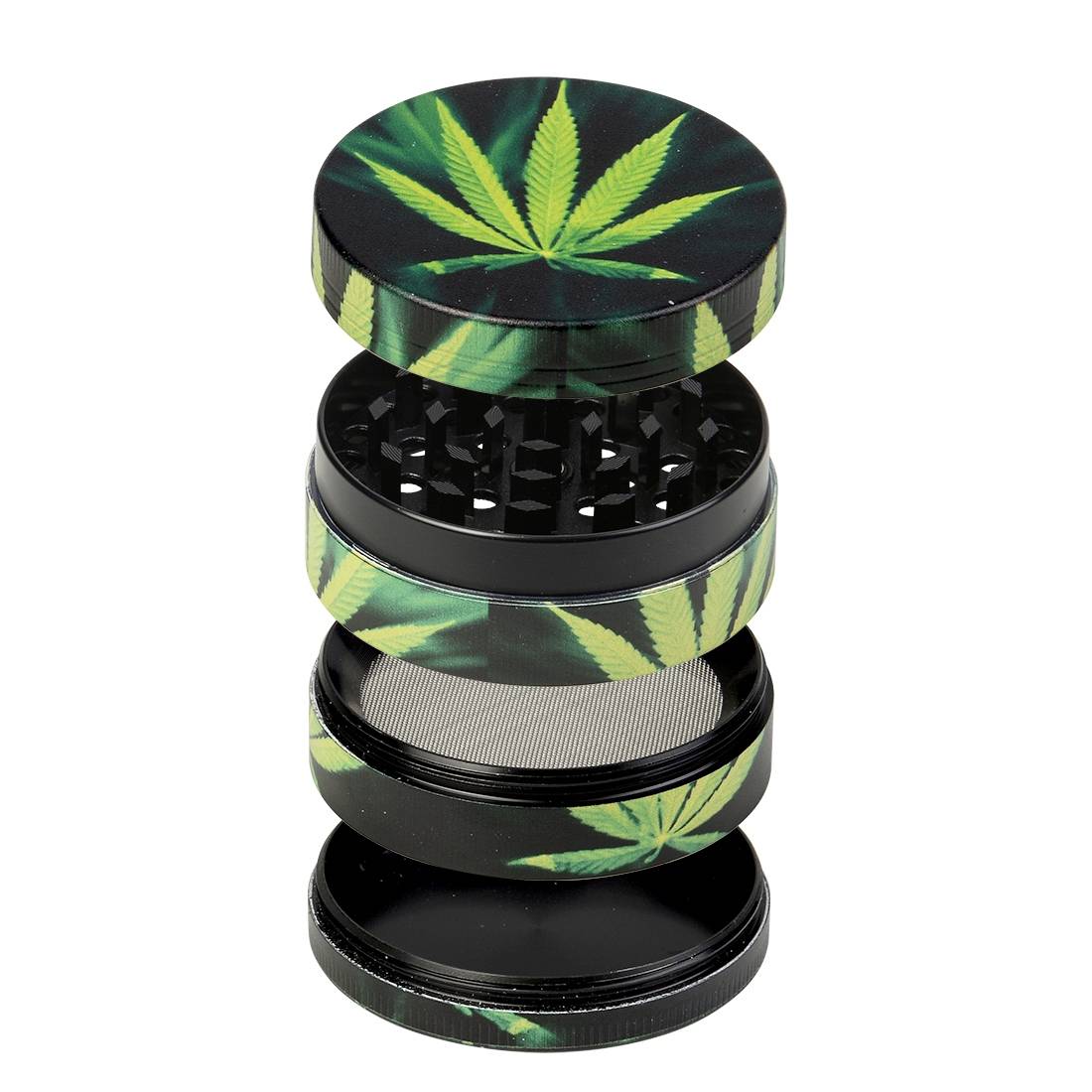GRINDER GREEN LEAF 4 PARTIES 50MM