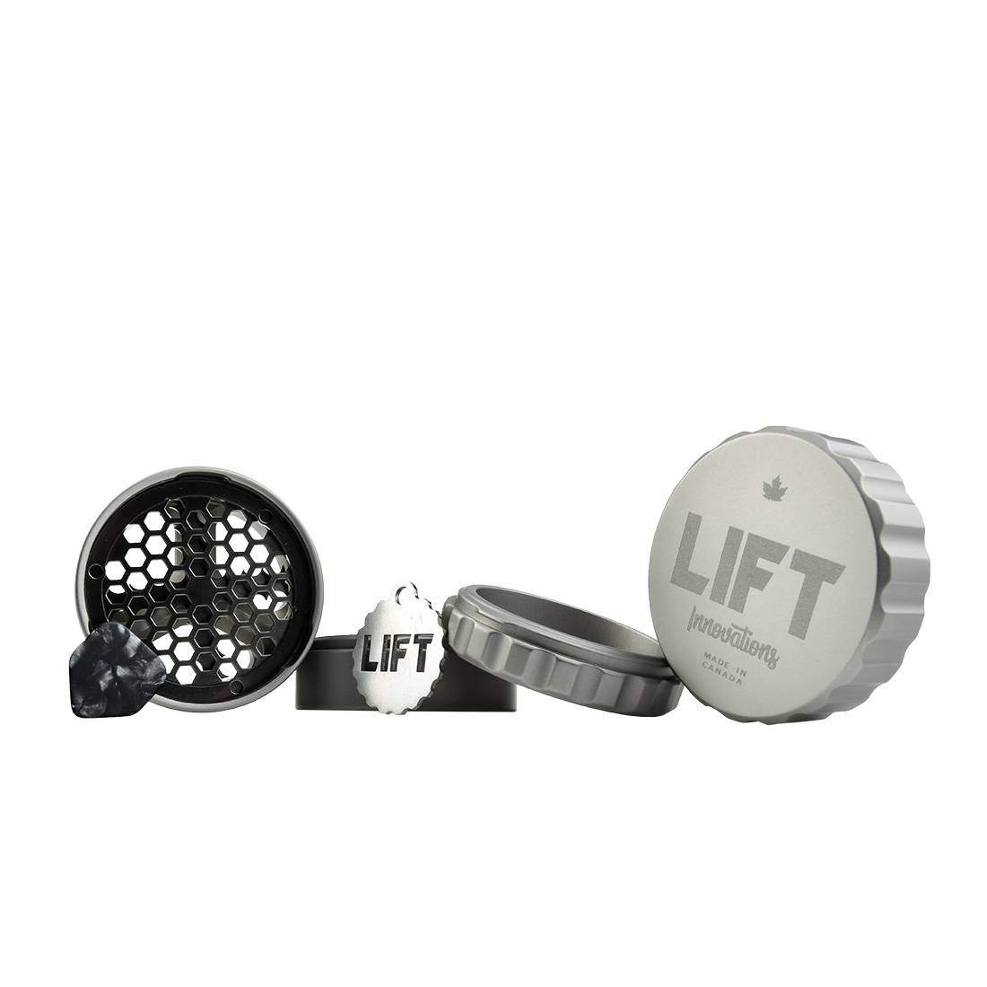 GRINDER LIFT INNOVATIONS 4 PARTIES 63MM GRIS
