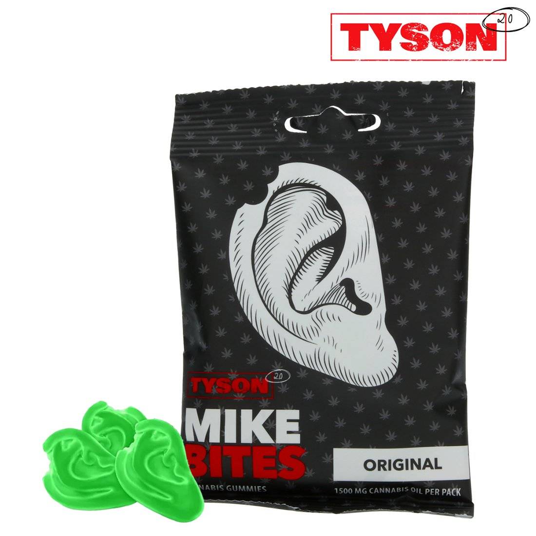 GUMMIES TYSON 2.0 MIKE BITES CANNABIS ORIGINAL 1500MG