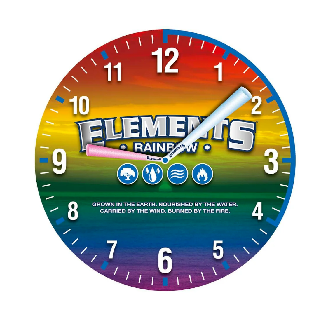 Horloge Elements Rainbow