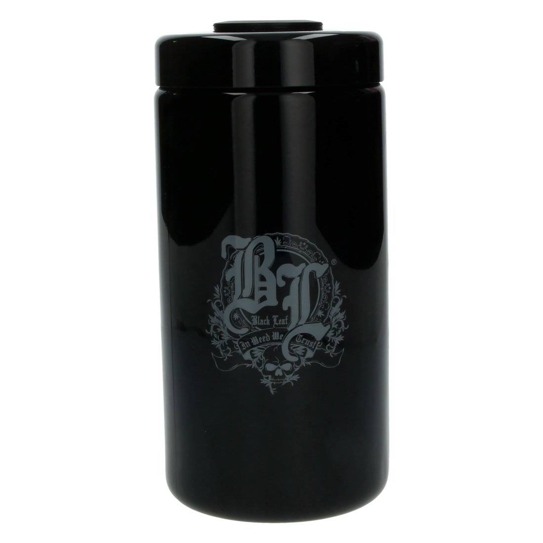 Jarre en verre Black Leaf violet 1000 ml – Thermomètre & Hygromètre