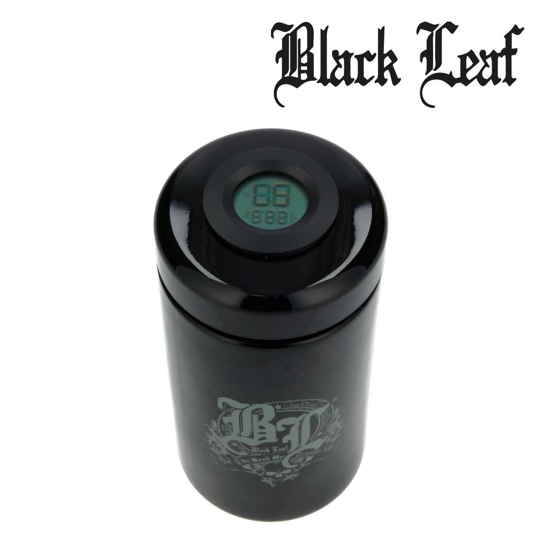 JARRE EN VERRE BLACK LEAF VIOLET 500ML AVEC INDICATEUR