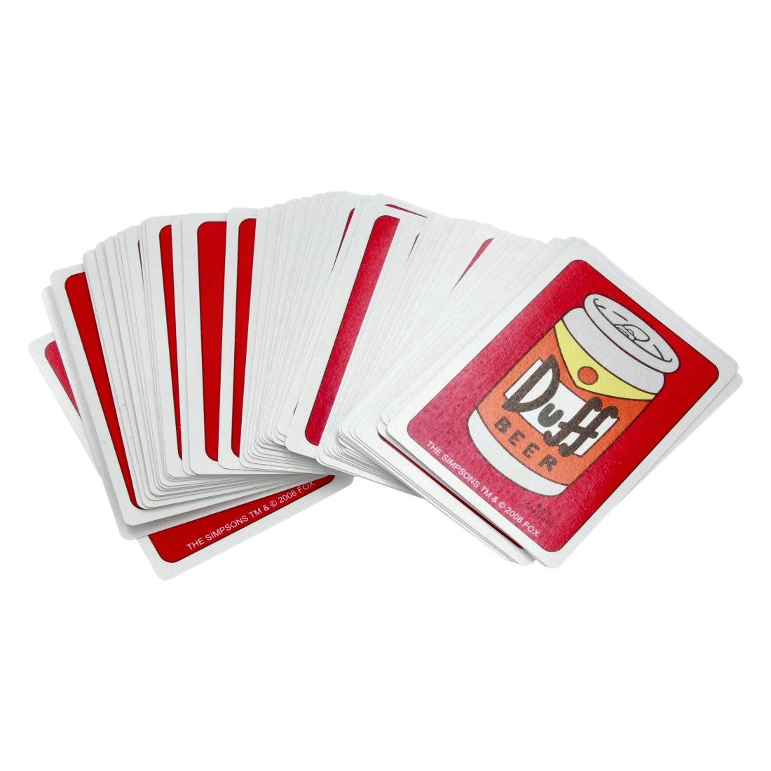 Jeu de cartes The Simpsons Duff Beer