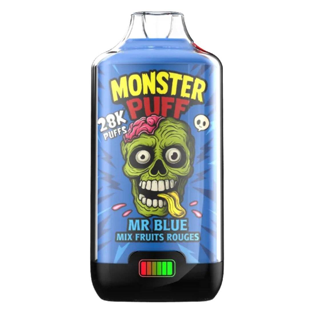 Kit Monster Puff Mr Blue 28000 Puffs - Disponible sur S Factory !