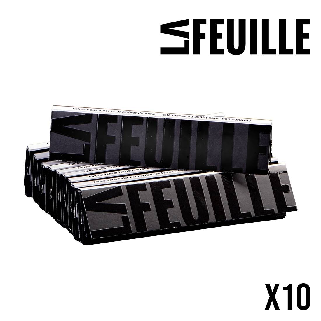 LA FEUILLE SLIM X10
