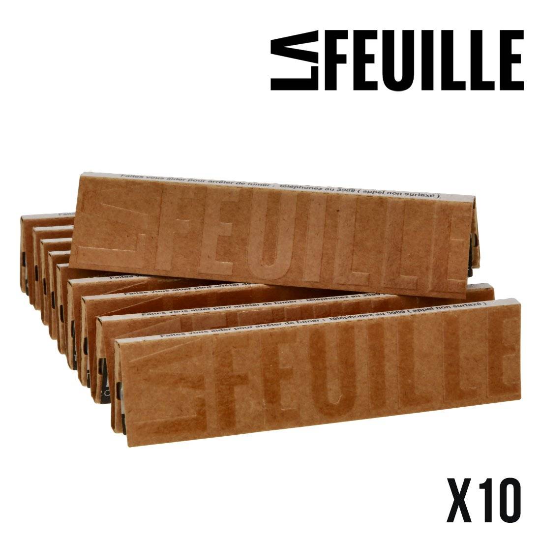 LA FEUILLE SLIM NON BLANCHIE X10