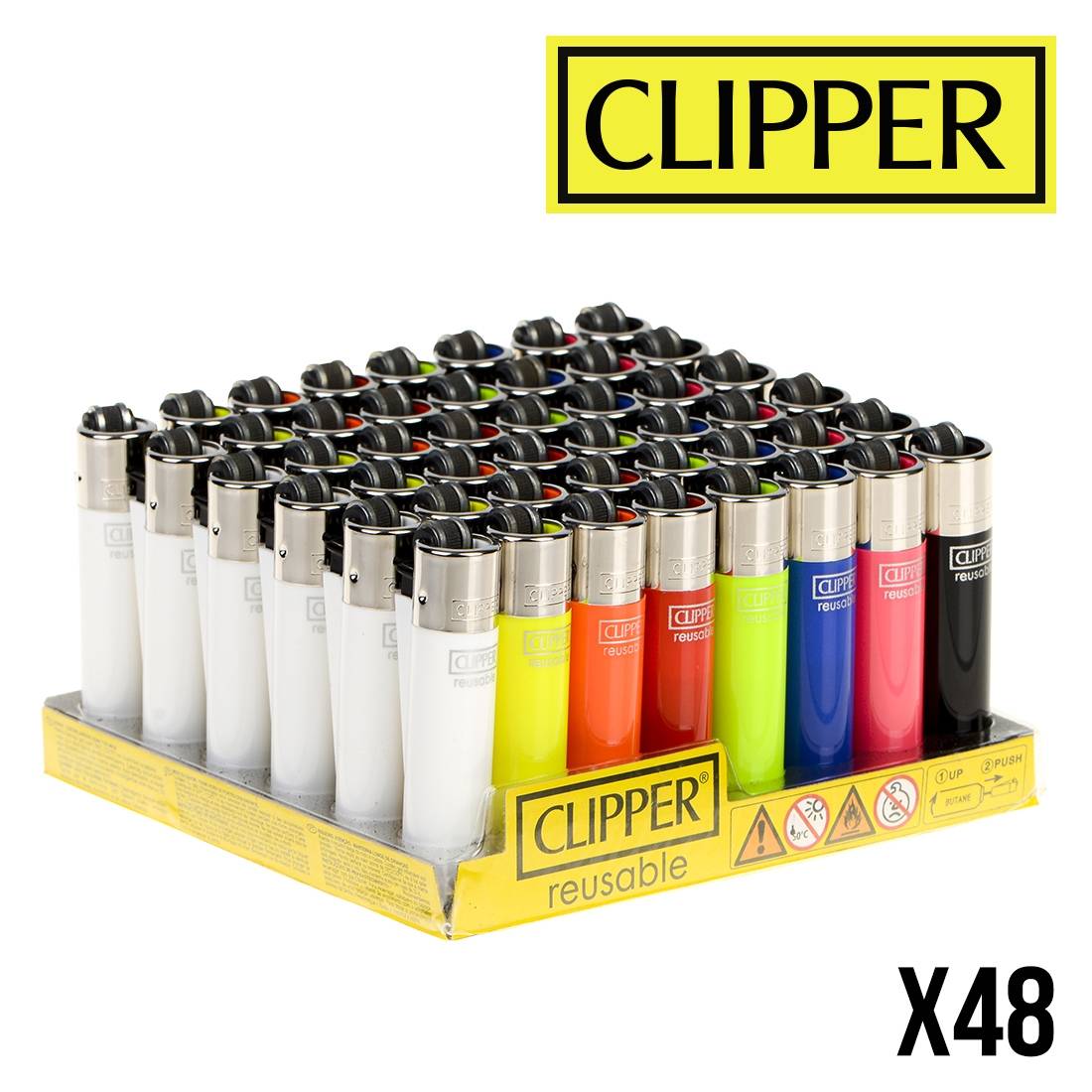 Micro Clipper Solid Color X48 - A découvrir chez S Factory