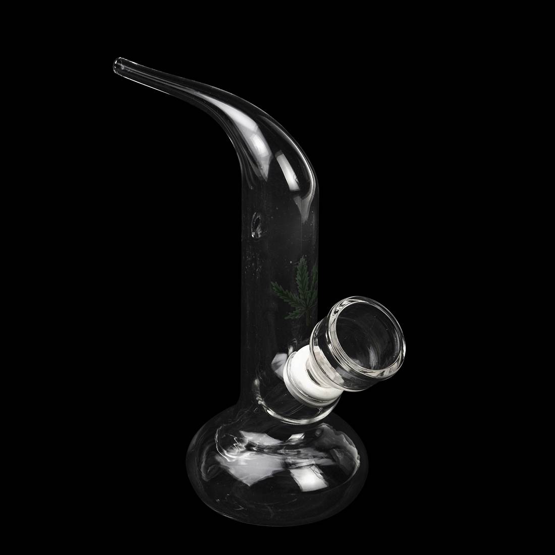 MINI BANG EN VERRE LEAF 12CM