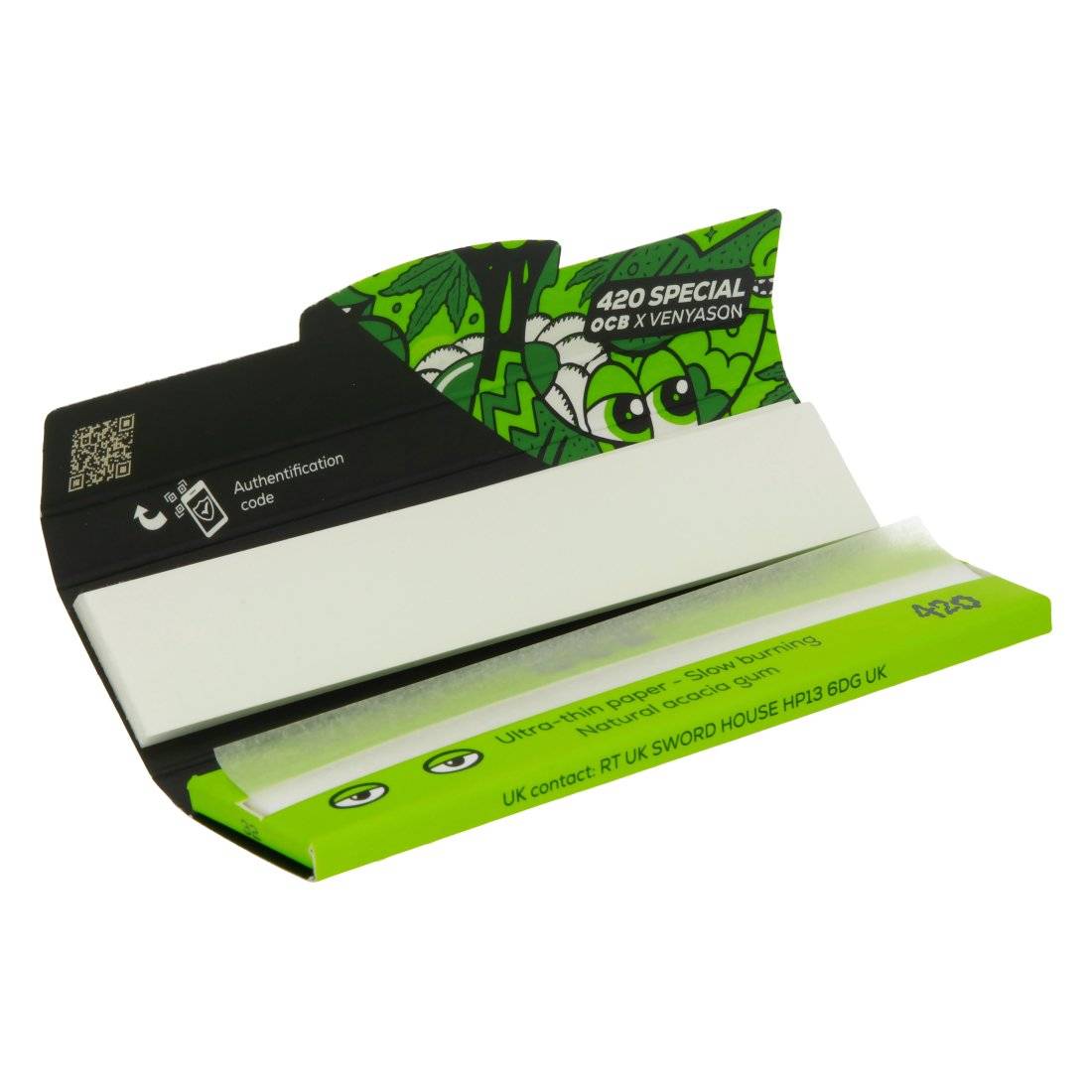 OCB SLIM PREMIUM SPECIAL 420 EDITION + TIPS