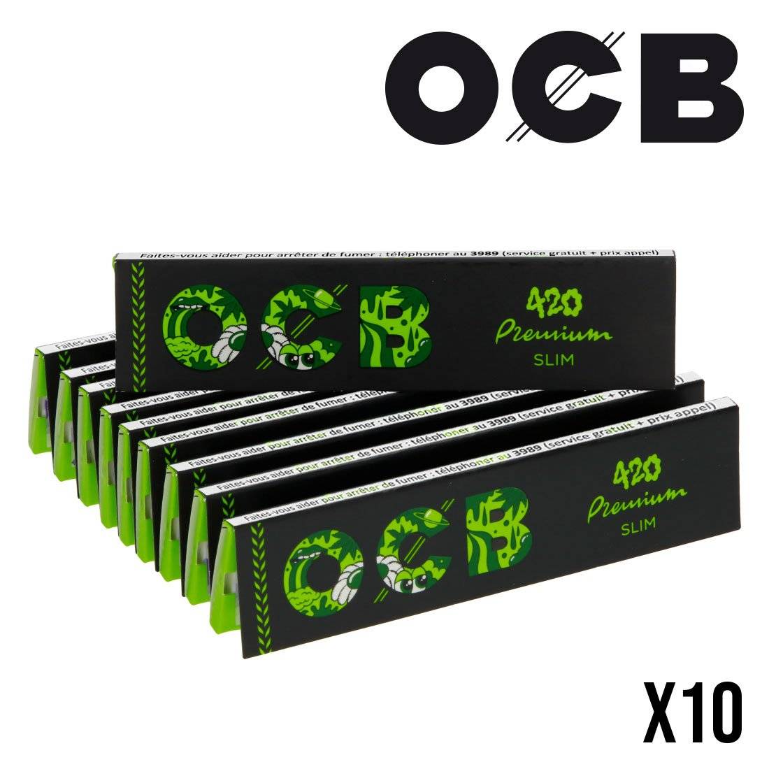 OCB SLIM PREMIUM SPECIAL 420 EDITION X10