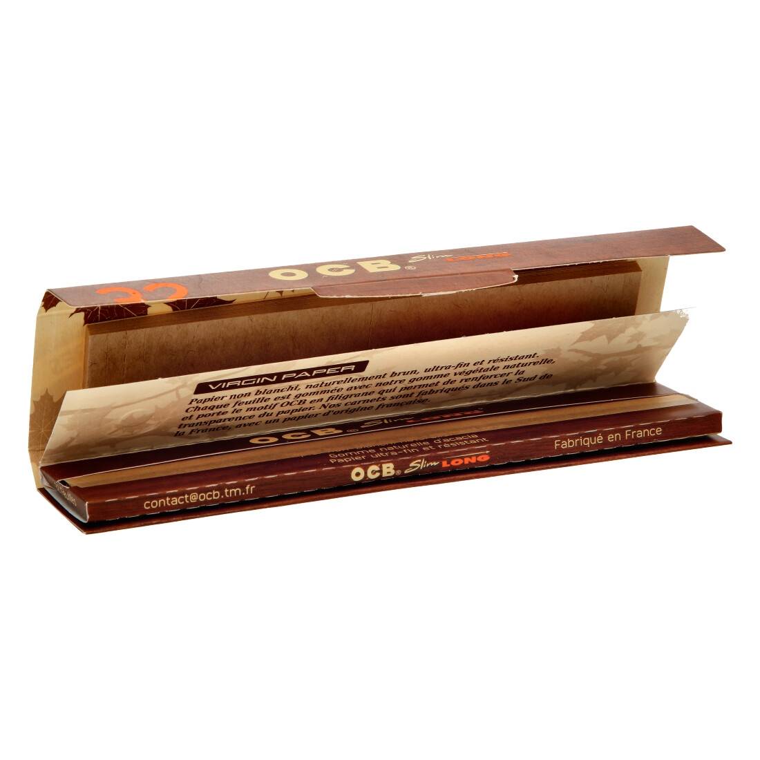 OCB VIRGIN SLIM + TIPS LONG