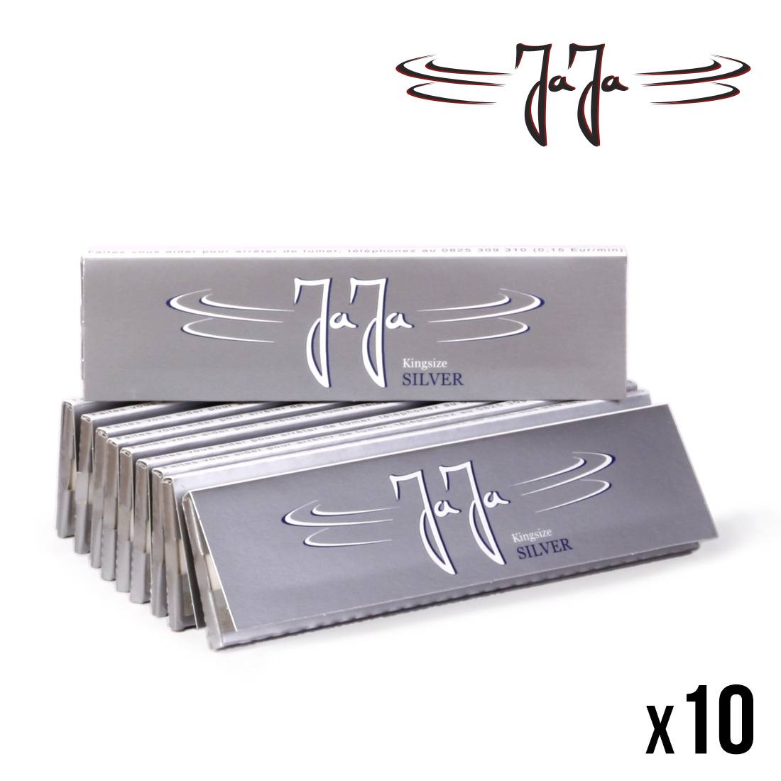 PAPIER A ROULER JAJA PAR 10 Silver