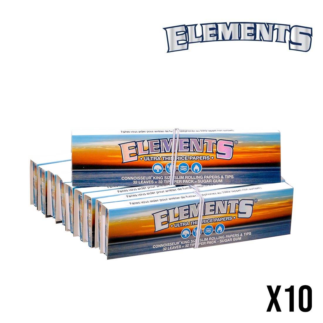 PAPIER A ROULER ELEMENTS CONNOISSEUR 2 EN 1 X10