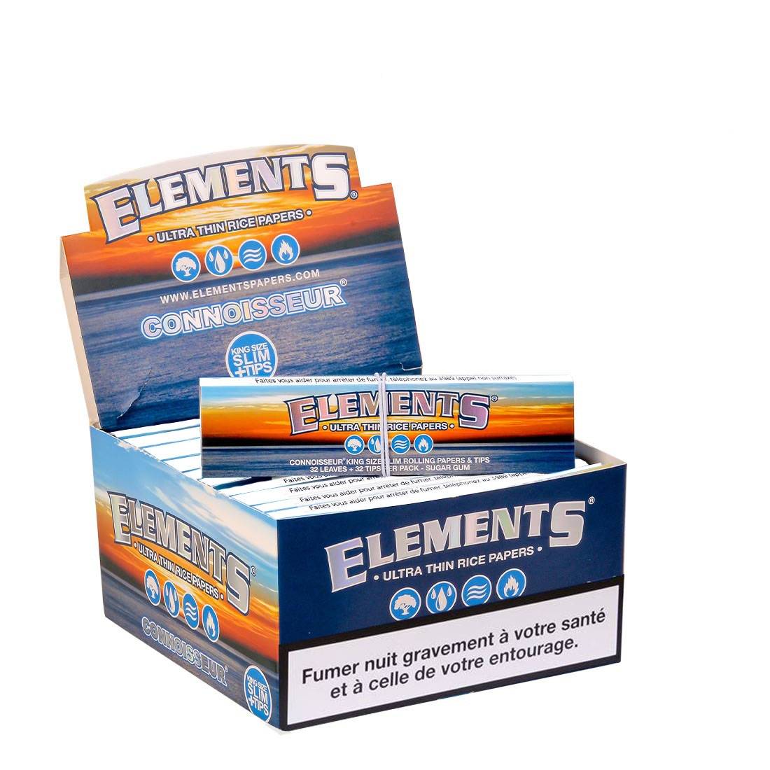 PAPIER A ROULER ELEMENTS CONNOISSEUR 2 EN 1 X24