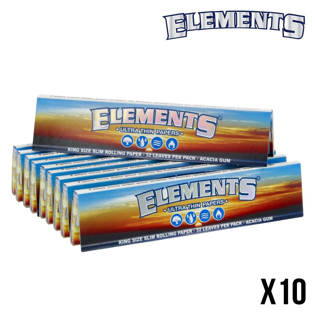 PAPIER A ROULER ELEMENTS x10