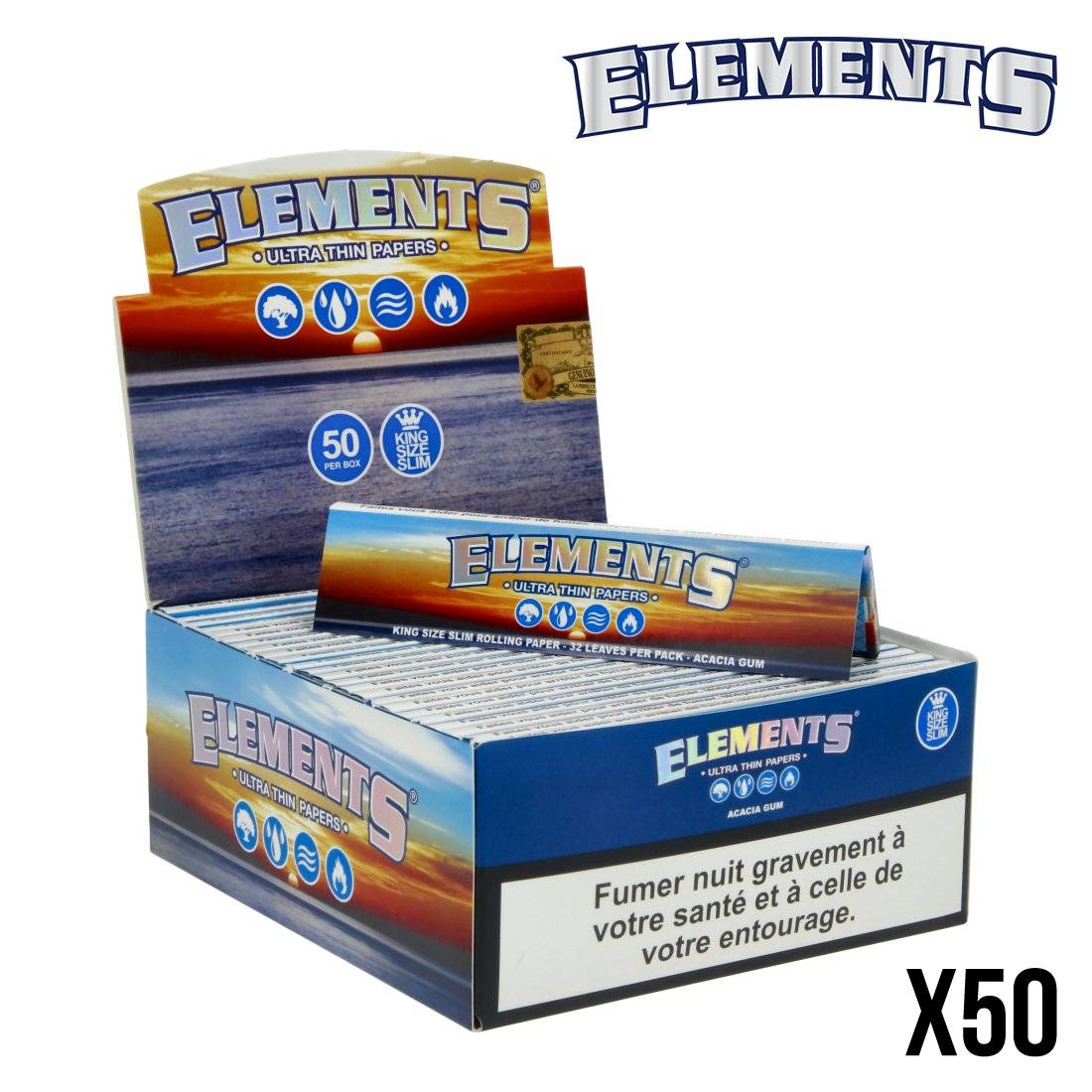 PAPIER A ROULER ELEMENTS x50
