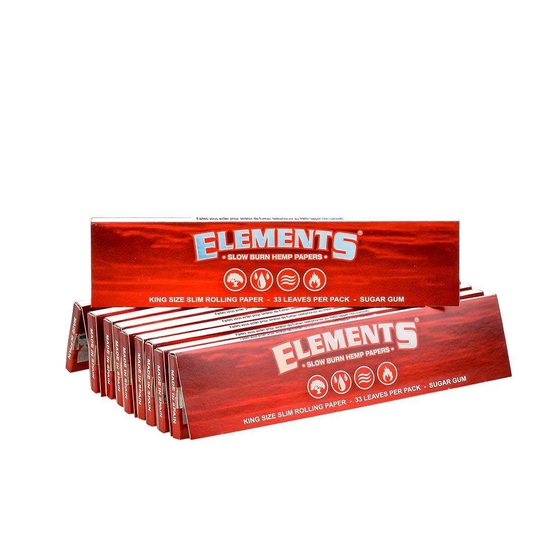 PAPIER A ROULER ELEMENTS RED X10