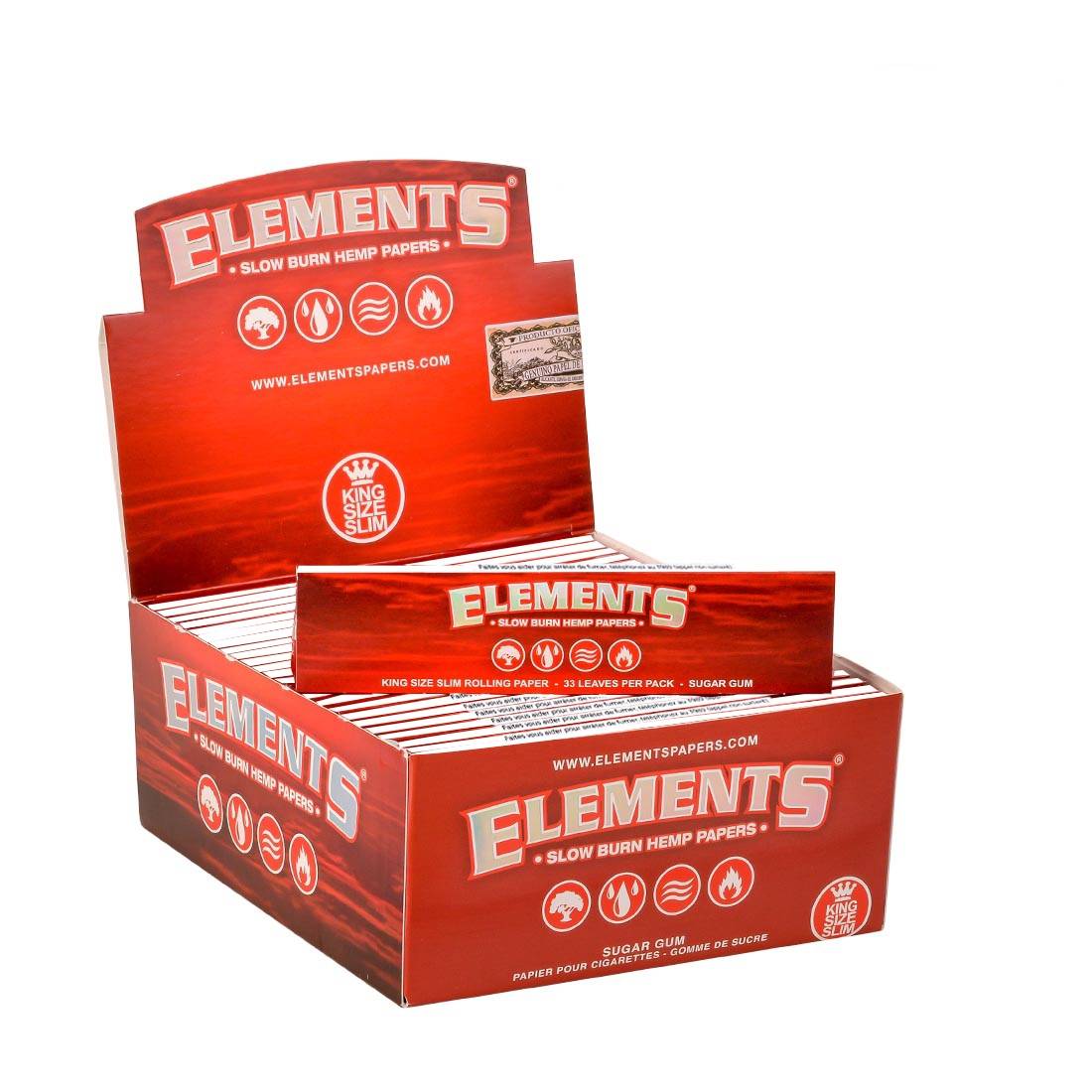 PAPIER A ROULER ELEMENTS RED X50