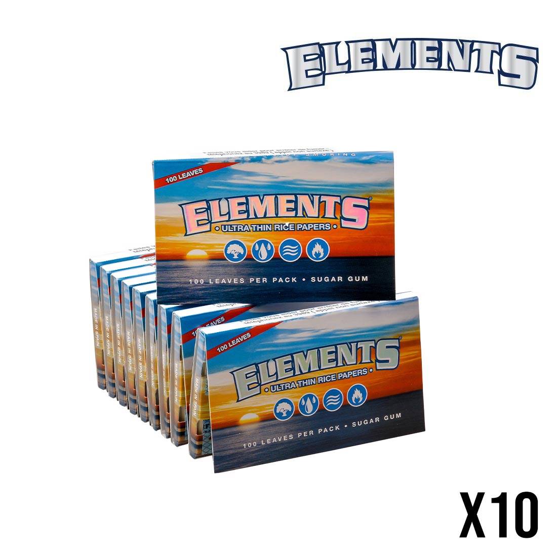 PAPIER A ROULER ELEMENTS REGULAR X10