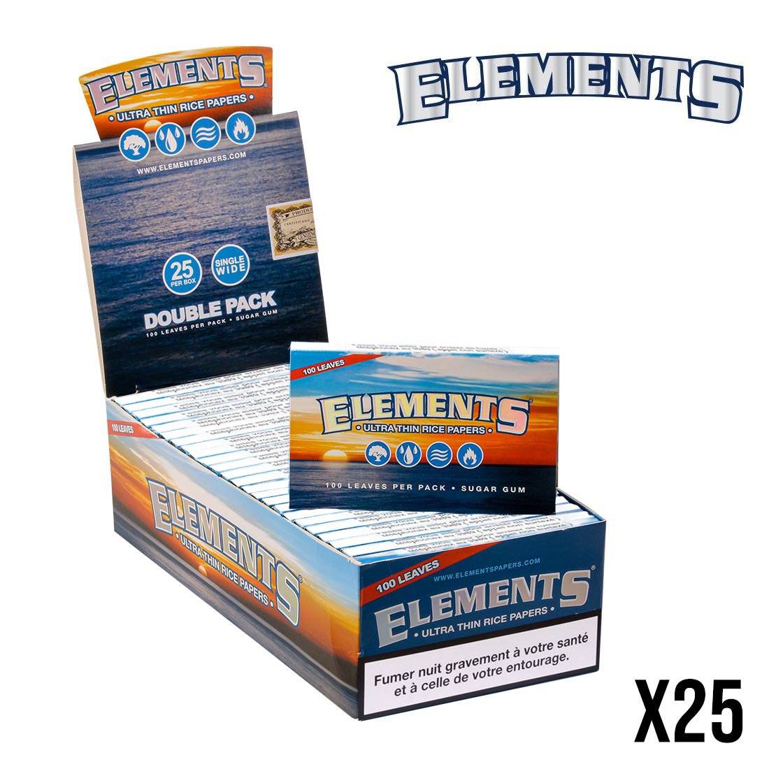 PAPIER A ROULER ELEMENTS REGULAR X25