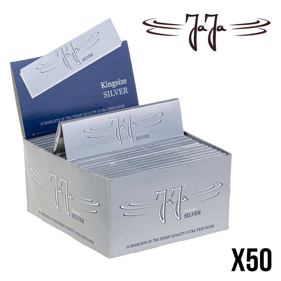 PAPIER A ROULER JAJA PAR 50 Silver