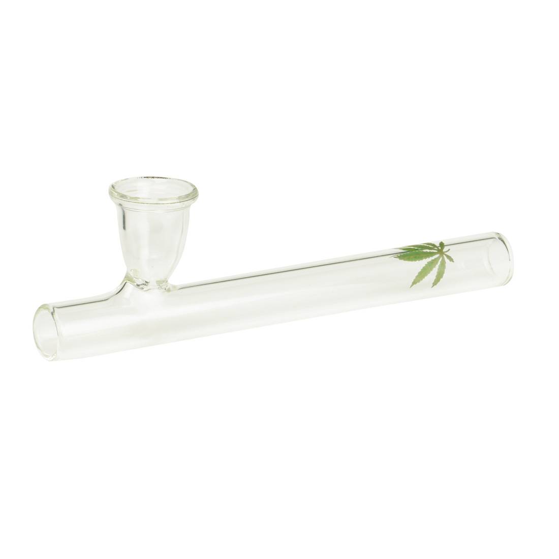 PIPE EN VERRE STRAIGHT LEAF