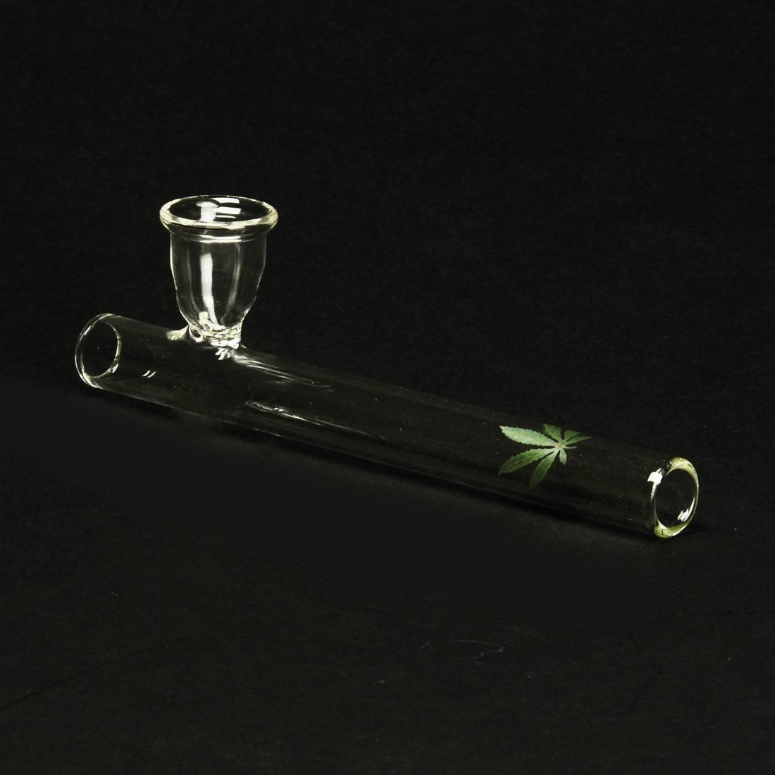 PIPE EN VERRE STRAIGHT LEAF