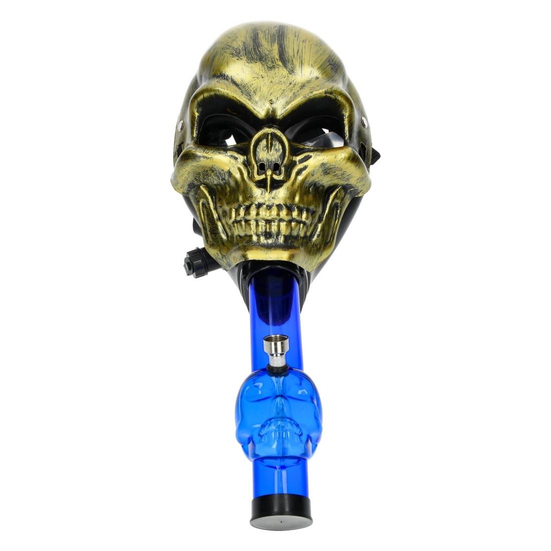 PIPE A EAU MASQUE METALLIC SKULL