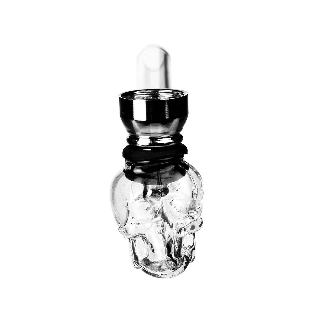 PIPE EN VERRE SKULL BOWL 15CM