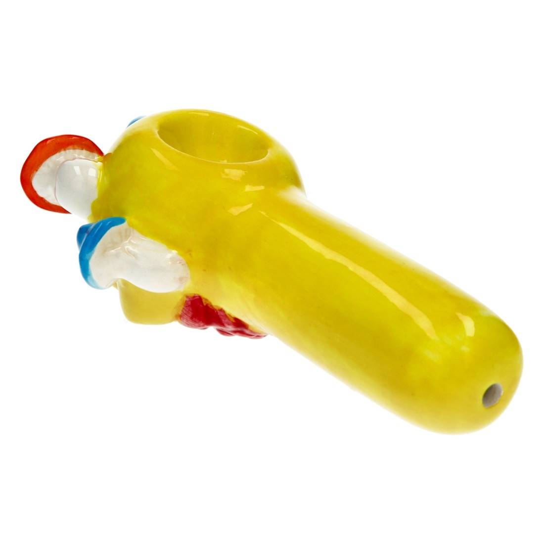 PIPE EN CERAMIQUE SMILEY AND MUSHROOMS 14CM