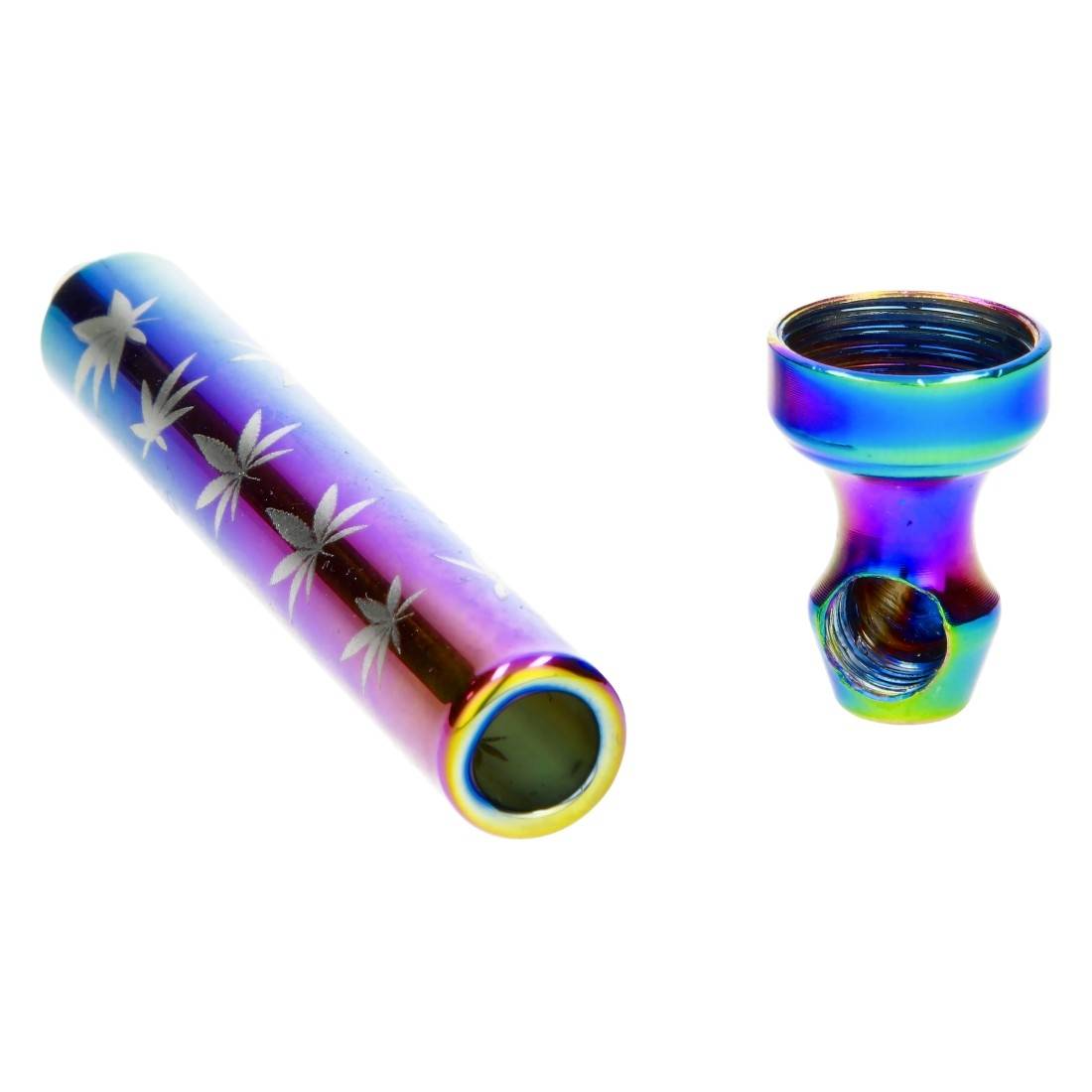 PIPE METAL ZORR LEAF RAINBOW
