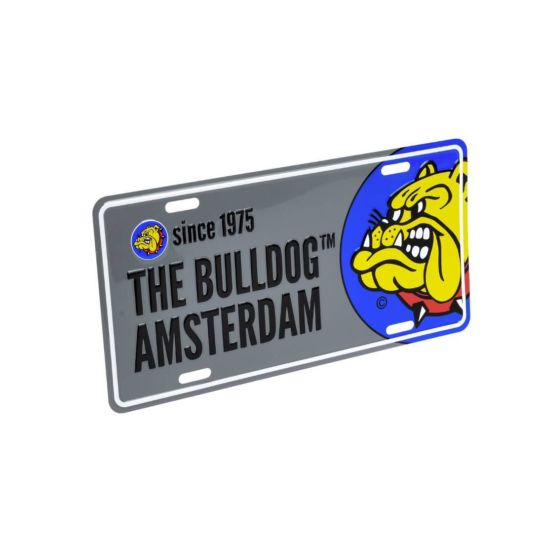 PLAQUE DECORATIVE THE BULLDOG