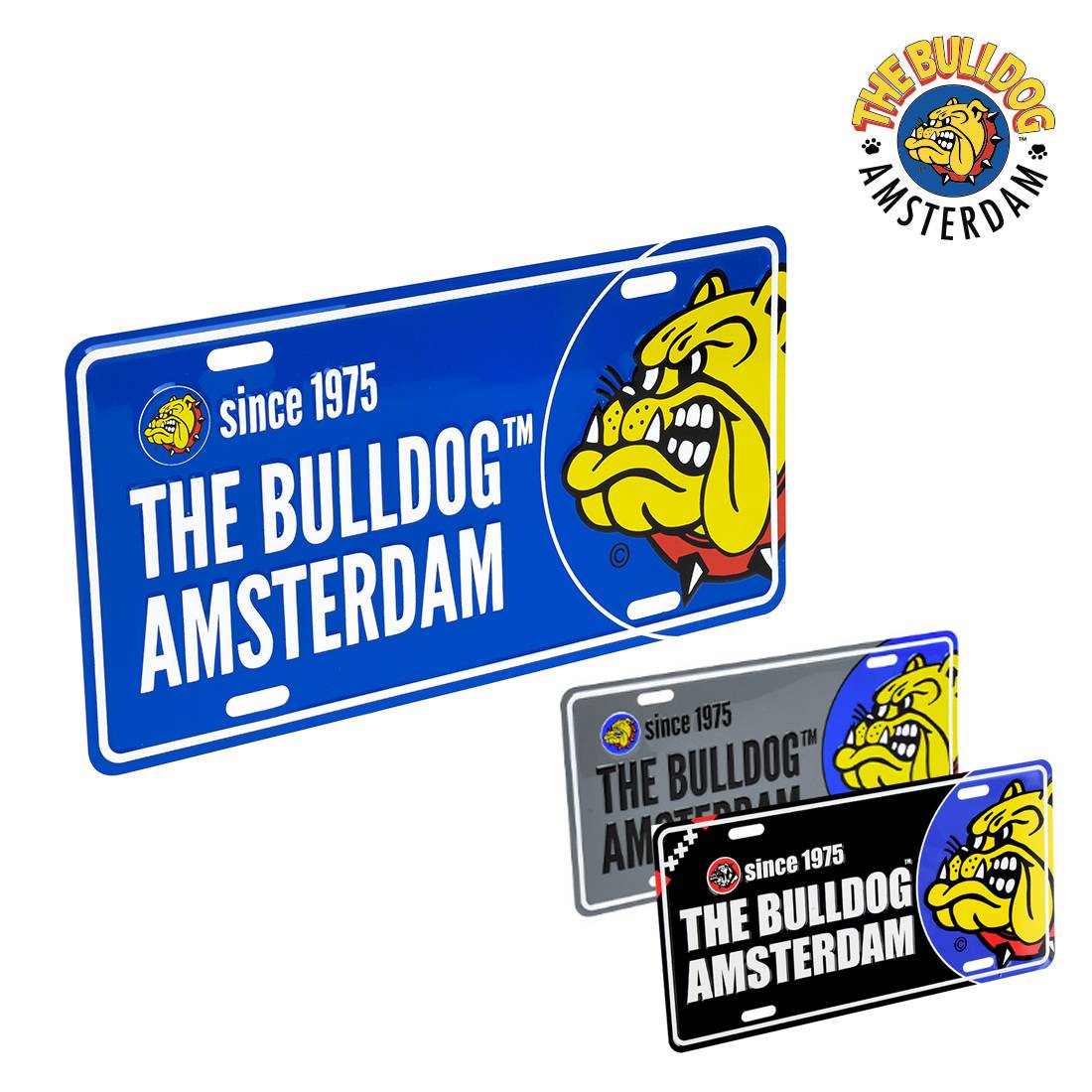 PLAQUE DECORATIVE THE BULLDOG