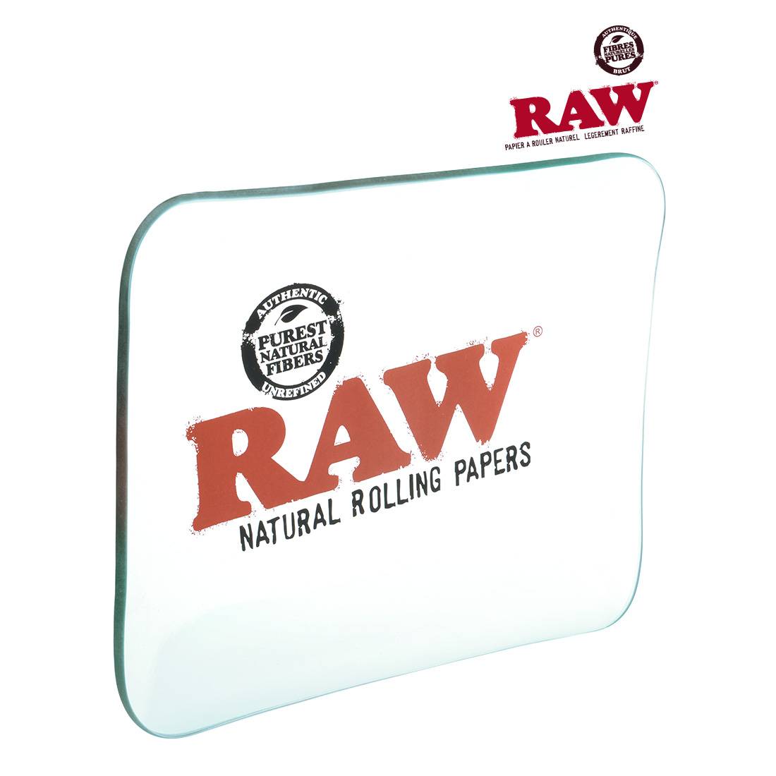 PLATEAU EN VERRE RAW