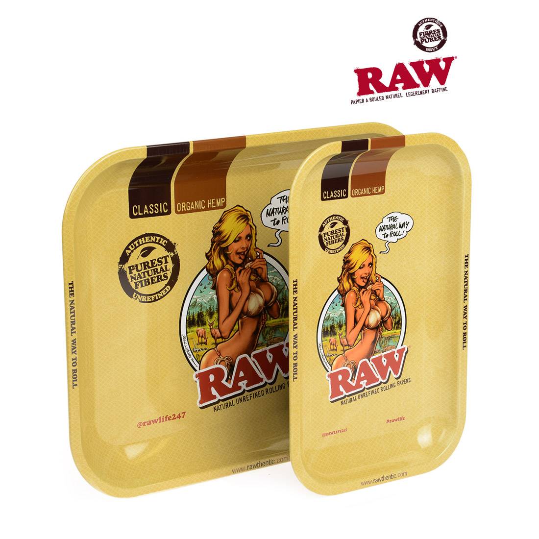 PLATEAU RAW GIRL EN METAL