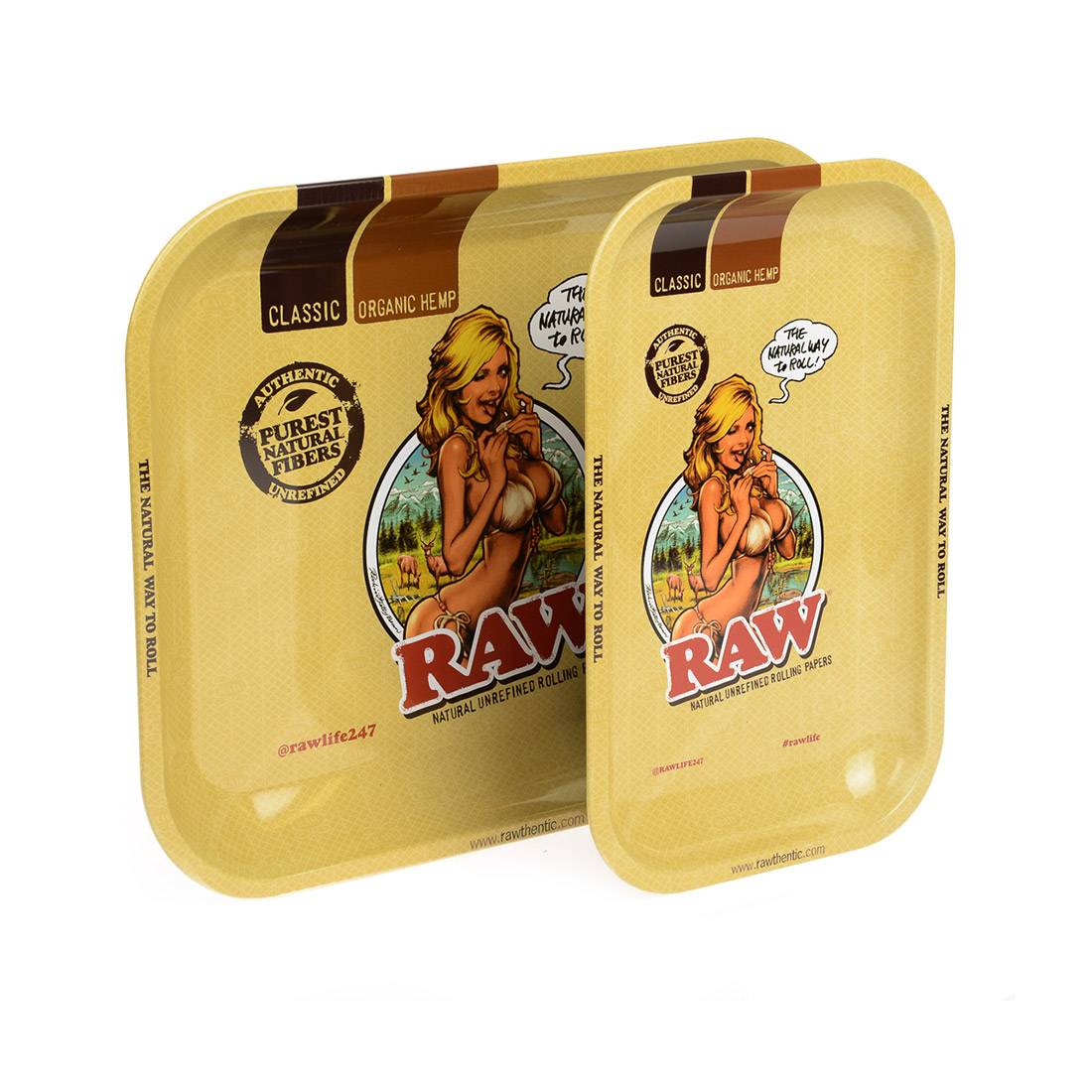 PLATEAU RAW GIRL EN METAL