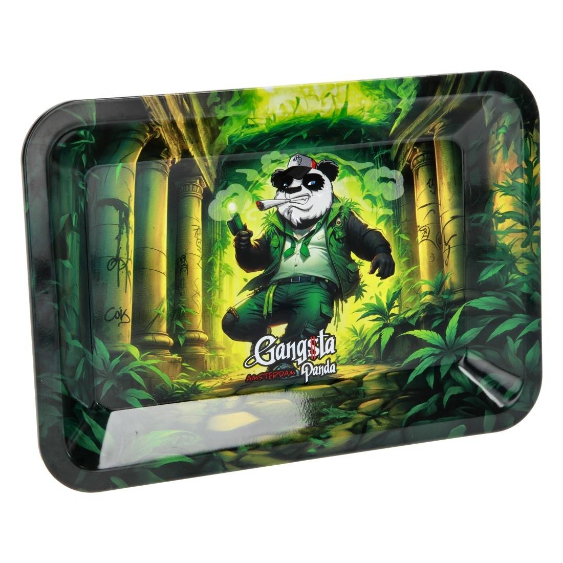 Plateau Métal Gangsta Panda Temple Run