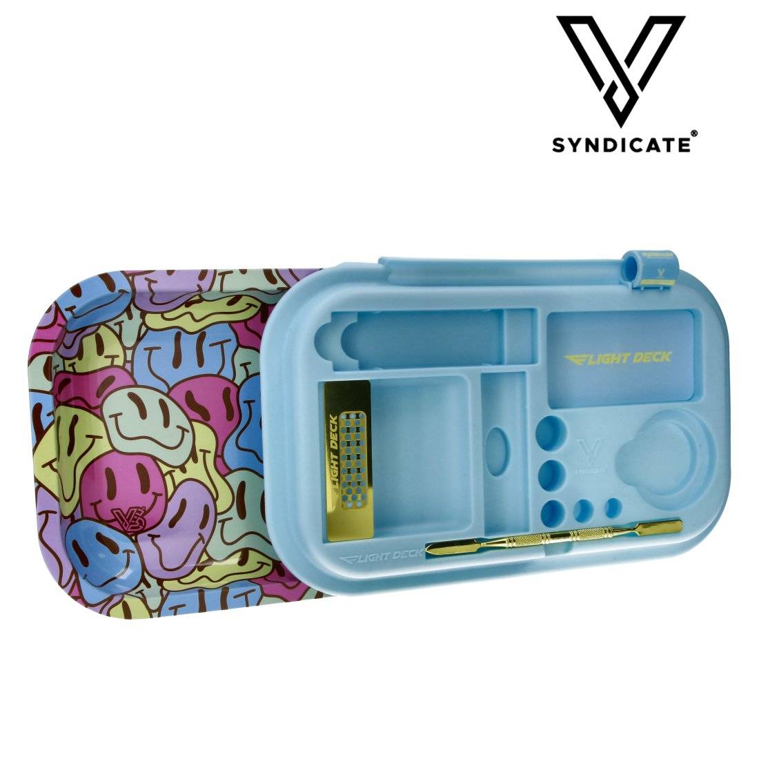 PLATEAU MULTIFONCTION FLIGHT DECK SMILEY V-SYNDICATE