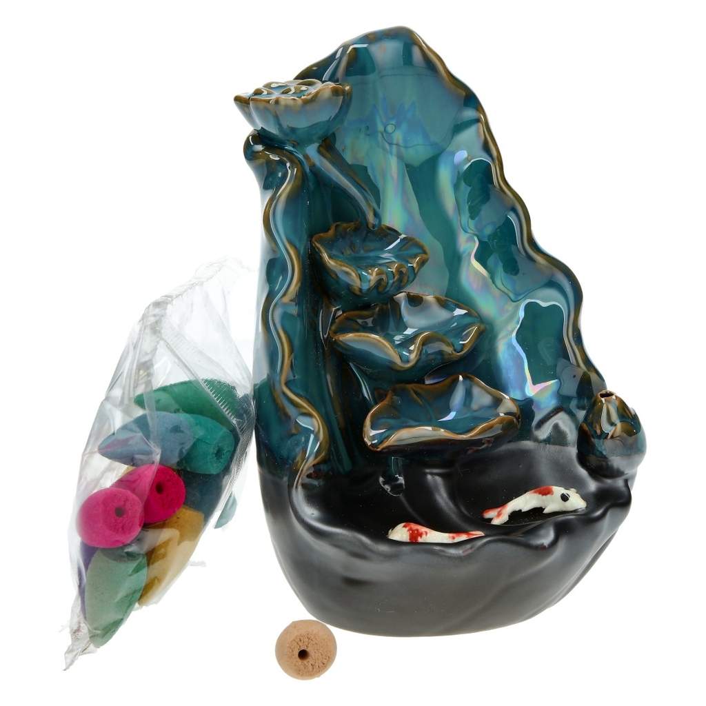 Porte Encens Backflow Cascade Poissons - Disponible sur S Factory ! Porte Encens Backflow Cascade Poissons - Disponible sur S Factory !