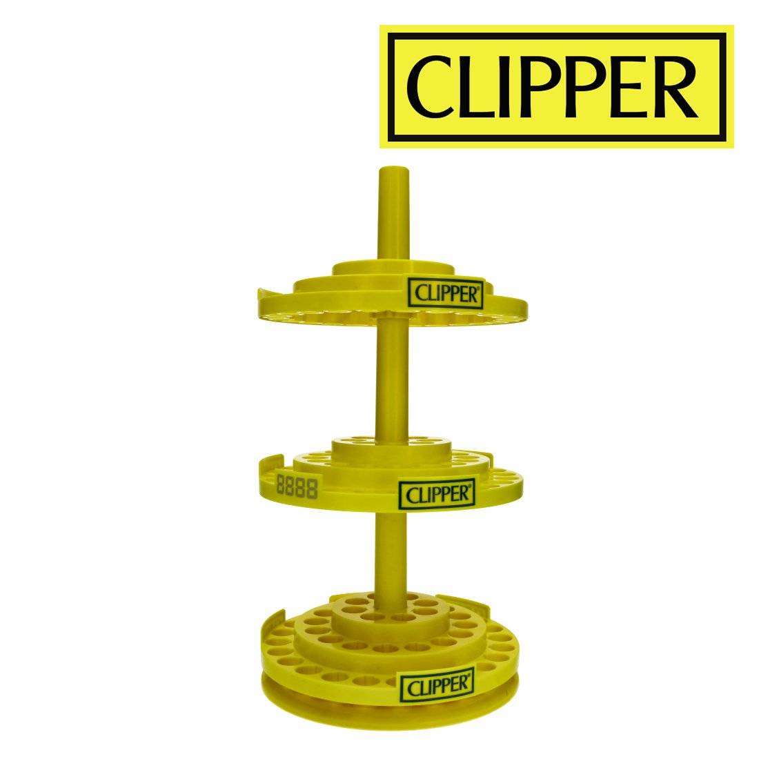 PRESENTOIR POUR BRIQUETS CLIPPER CARROUSEL 3 NIVEAUX